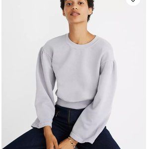 Two Madewell Karen Walker Garment-Dyed Sweatshirt
